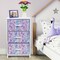Sorbus Dresser with 3 Drawers - Bedside Furniture & Accent End Table Chest for Home, Bedroom Accessories, Office, College Dorm, Steel Frame, Wood Top, Fabric Drawers